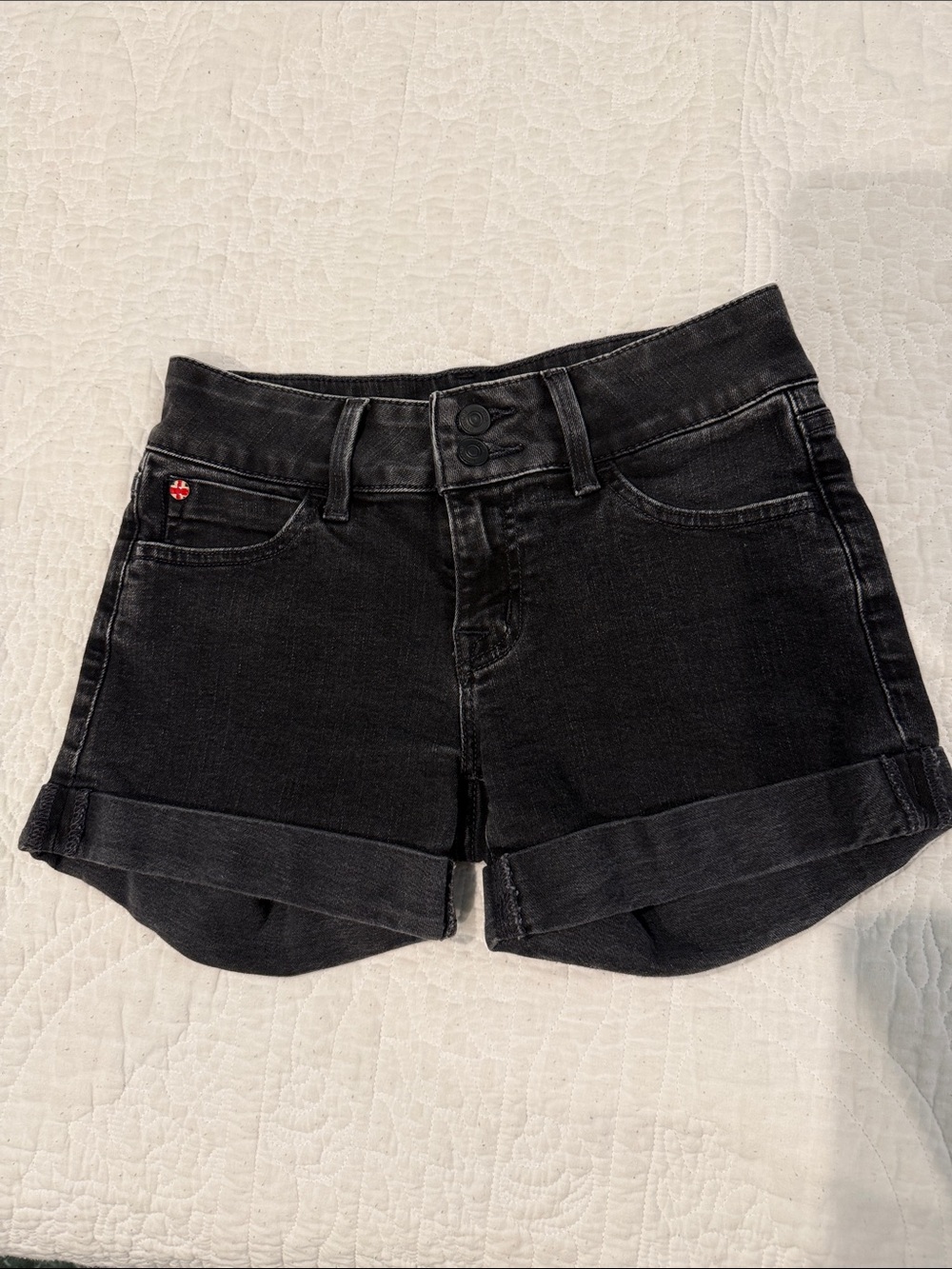 Hudson jeans Black Jean shorts Ruby style 25